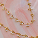 Gold Cherry Pearl Necklace - floysun