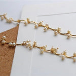 Gold Cherry Pearl Necklace - floysun