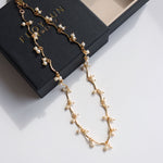 Gold Cherry Pearl Necklace - floysun