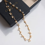 Gold Cherry Pearl Necklace - floysun