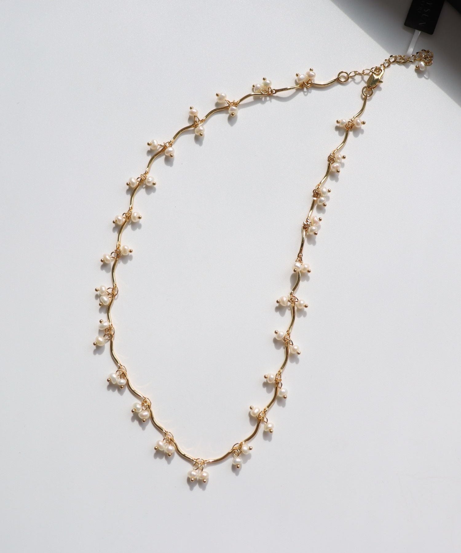 Gold Cherry Pearl Necklace - floysun