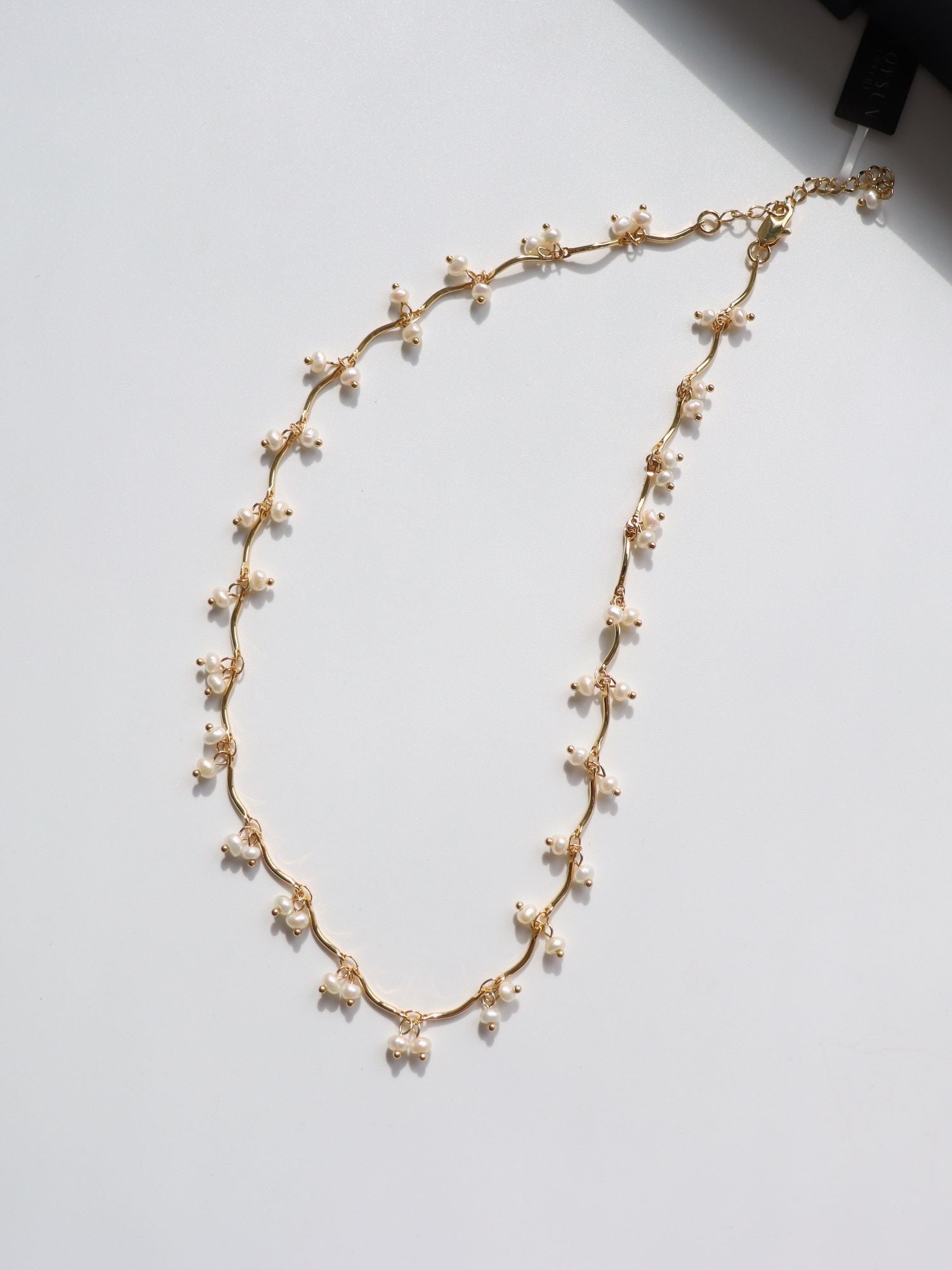 Gold Cherry Pearl Necklace - floysun