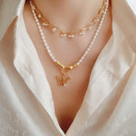 Gold Cherry Pearl Necklace - floysun