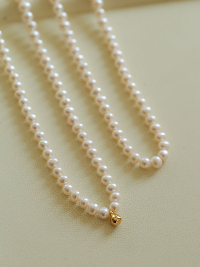 Golden Beans Freshwater Pearl Necklace - floysun