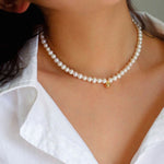 Golden Beans Freshwater Pearl Necklace - floysun