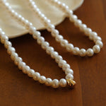 Golden Beans Freshwater Pearl Necklace - floysun