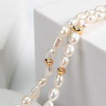 Golden Pearl Symphony Necklace - floysun