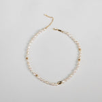 Golden Pearl Symphony Necklace - floysun