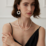 Golden Pearl Symphony Necklace - floysun