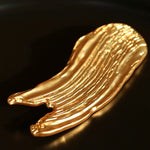 Golden Silver Stroke Artistic Brooch - floysun