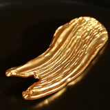 Golden Silver Stroke Artistic Brooch - floysun