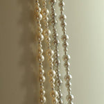 Gradient Artificial Pearls Beaded Necklace Sweater Chain - floysun