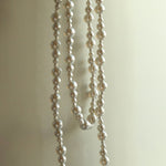 Gradient Artificial Pearls Beaded Necklace Sweater Chain - floysun