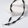 Gradual Black Onyx Clavicle Chain - floysun