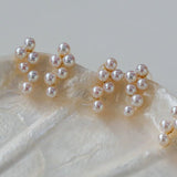 Grape Freshwater Pearl Stud Earrings - floysun