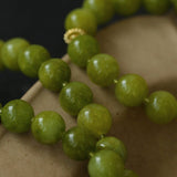 Green Grape Stone Beaded Necklace - floysun