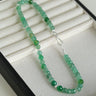 Green Jadeite Multi-Element Beaded Necklace - floysun