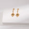 Green Zircon Rhombus Earrings - floysun