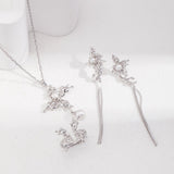 Hollow Butterfly Pearl Necklaces - floysun