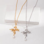 Hollow Butterfly Pearl Necklaces - floysun