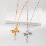 Hollow Butterfly Pearl Necklaces - floysun