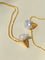 Ice Cream Baroque Pearl Chain Pendant Necklace - floysun