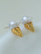 Ice Cream Baroque Pearl Earrings - floysun