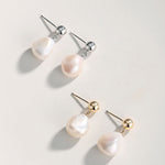 Irregular Baroque Pearls Earrings - floysun