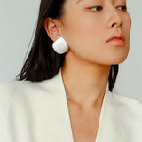 Irregular Geometric Brushed Large Earrings - floysun