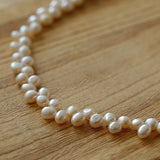 Irregular Natural Pearl Choker Necklace - floysun