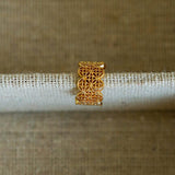 Lace Pattern Diamond Ear Cuff