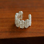 Lace Pattern Diamond Ear Cuff - floysun