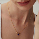 Lapis Lazuli Pendant Necklace - floysun