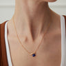 Lapis Lazuli Pendant Necklace - floysun