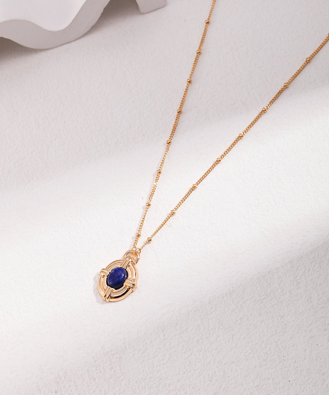 Lapis Pendant Necklace - floysun