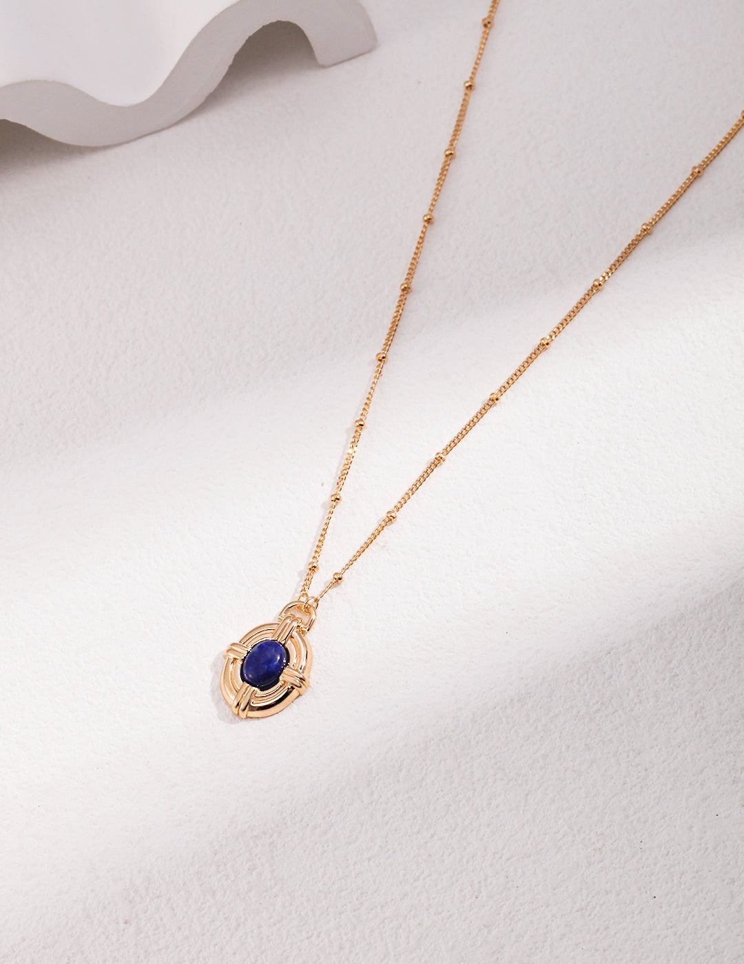 Lapis Pendant Necklace - floysun