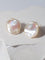 Large Petal Baroque Pearl Earrings - floysun