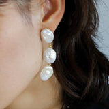 Long Baroque Pearls Earrings - floysun