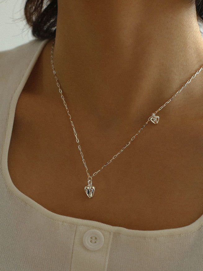 Love Heart Pendant Necklace - floysun