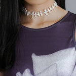 Lute Pearl Baroque Pearl Collar Chain Necklace - floysun