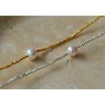 Luxurious Shiny Passepartout Freshwater Pearl Necklace - floysun