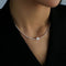 Luxurious Shiny Passepartout Freshwater Pearl Necklace - floysun