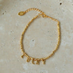 Luxurious Shiny Passepartout Lucky Letter Bracelet - floysun