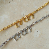 Luxurious Shiny Passepartout Lucky Letter Bracelet - floysun