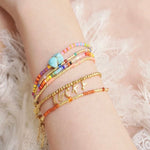 Luxurious Shiny Passepartout Lucky Letter Bracelet - floysun