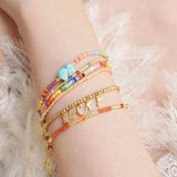 Luxurious Shiny Passepartout Lucky Letter Bracelet - floysun