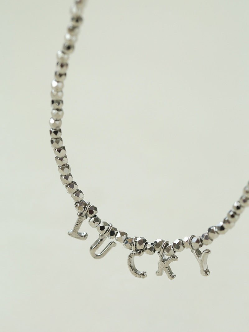 Luxurious Shiny Passepartout Lucky Letter Bracelet - floysun