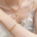 Luxurious Shiny Passepartout Lucky Letter Bracelet - floysun