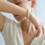 Magnetic Clasp Baroque Pearl Bracelet - floysun