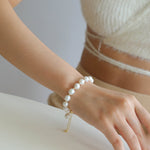 Magnetic Clasp Baroque Pearl Bracelet - floysun